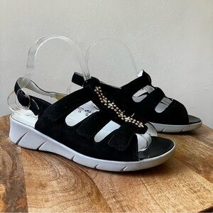 Waldlaufer | K-Kia Pietra Beaded Suede Sandal